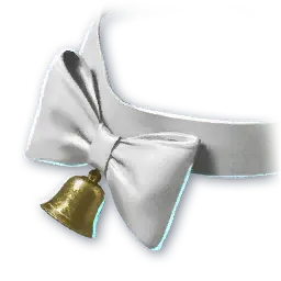 Snow Bell Ribbon (Skin: Necklace) (Bound)