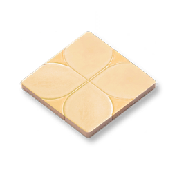 Clover Tile - Cream Apricot