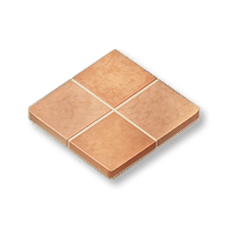 Square Tile - Terracotta