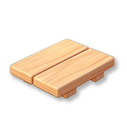 Low Hardwood Step - Maple