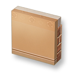 Pale Grain - Warm Brown Low Brick Wall