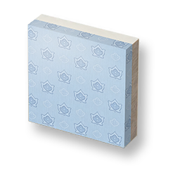 Pale Grain - Skyblue Two-Tone Low Wall