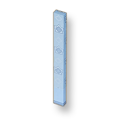 Pale Grain - Skyblue Narrow Wall