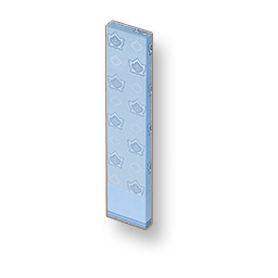 Pale Grain - Skyblue Tall Wall