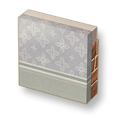 Starburst - Mist Gray Low Brick Wall
