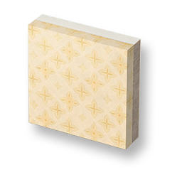 Starburst - Warm Apricot Two-Tone Low Wall