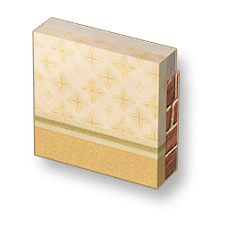 Starburst - Warm Apricot Low Brick Wall