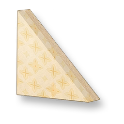 Starburst - Warm Apricot Sloped Wall - Right