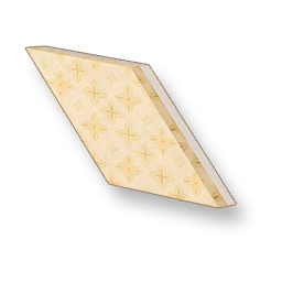 Starburst - Warm Apricot Sloped Wall - Right