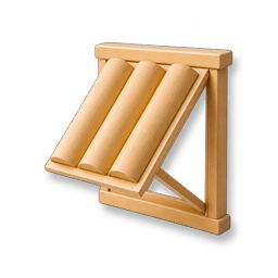 Top-Hung Wooden Window