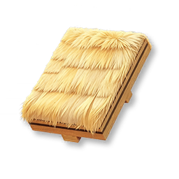 Straw Sloped Roof
