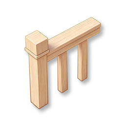 Hardwood Fence - Maple