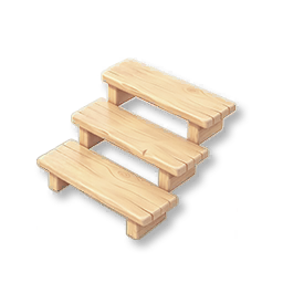 Floating Stairs - Pine
