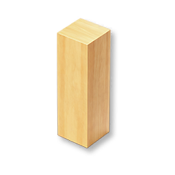 Hardwood Pillar - Maple