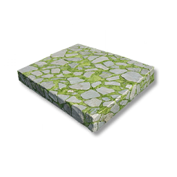 Moss-covered Stone Slab