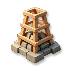 Gradient Ore-Wood Frame