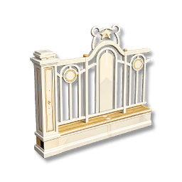 Celestis-Inspired Garden Fence