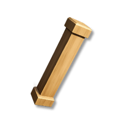 Square Wooden Post