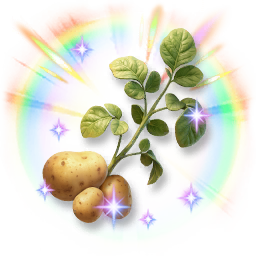 Colorful Shining Potato