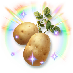 Huge Colorful Shining Potato