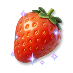 Huge Shining Strawberry