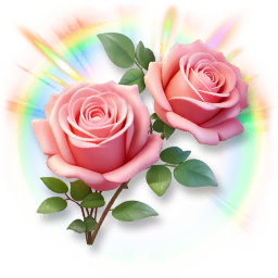 Huge Colorful Rose