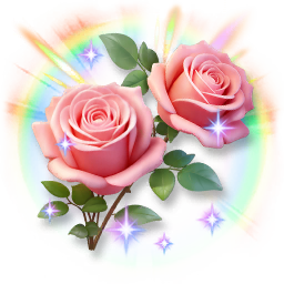 Huge Colorful Shining Rose