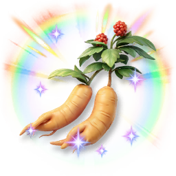 Colorful Shining Ginseng