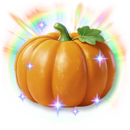 Huge Colorful Sparkling Pumpkin