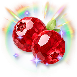 Huge Colorful Shining Crystalline Cranberry