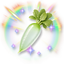 Huge Colorful Shining Crystalline Moondew Radish