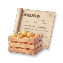 Furniture Blueprint: Harvest Moon - Oranges