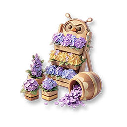 Puffby Flower Trellis