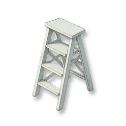 Garden Court - Wooden Ladder