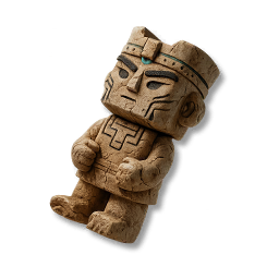 Stone-Carved Figure