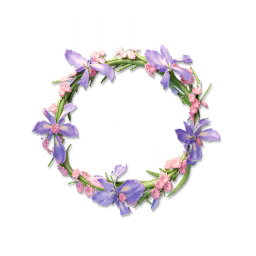 Iris Wreath I