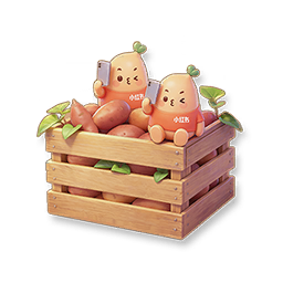 Basket of Sweet Potatoes