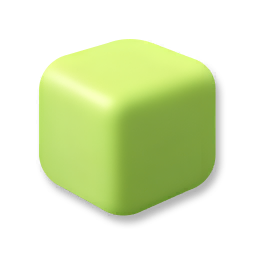 Building Block - Light Yellow-Green