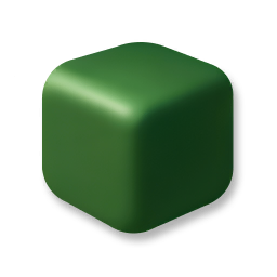Building Block - Dark Green