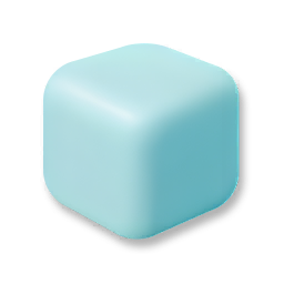 Building Block - Milky Blue