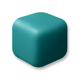 Building Block - Cyan Blue
