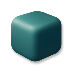 Building Block - Peacock Blue