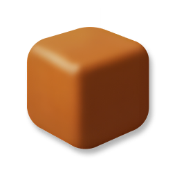 Building Block - Light Caramel Brown