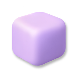 Building Block - Milky Purple