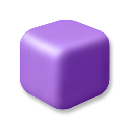Building Block - Neon Purple