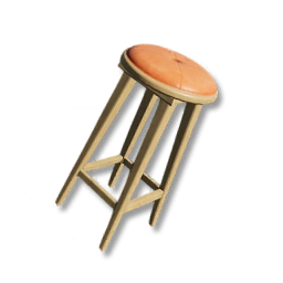 Wooden Bar Stool