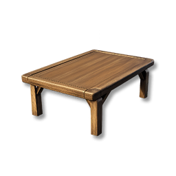 Wooden Square Table