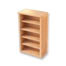 Wooden Bookcase - Oak