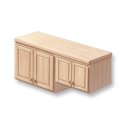 Wooden Wall Cabinet - Spruce