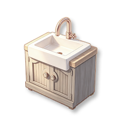 Retro Vanity Cabinet